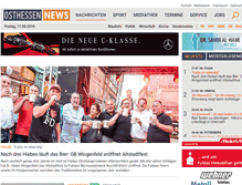 Tablet Screenshot of osthessen-news.de